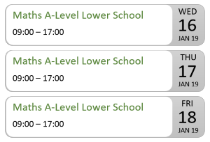 Sample timeline events